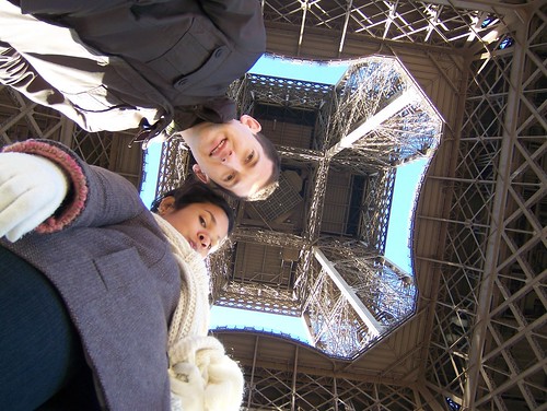 Nous aux pieds de la Tour Eiffel