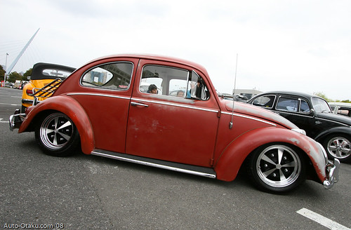 Check out with RS Watanabe's and flares on the rear of this bug Lowness
