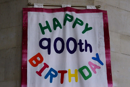 HAPPY 900th BIRTHDAY