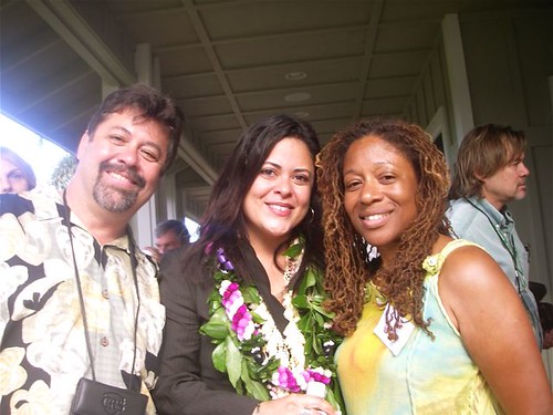 Maya at Maui fundraiser
