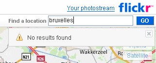 Flickr Maps -> Bruxelles
