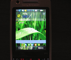 Fring running on Sony Ericsson P1i