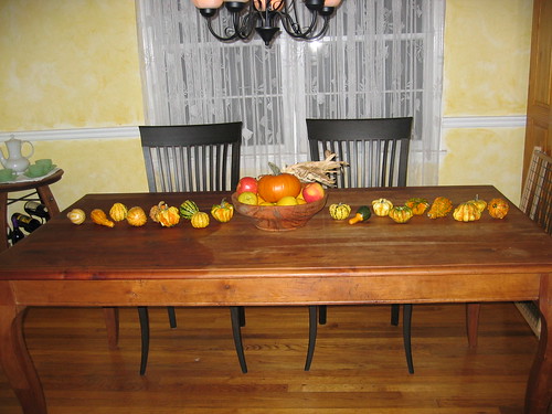 halloween dining table