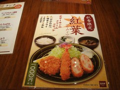 Lunch at Tonkatsu Wako