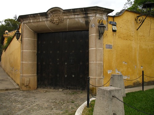 Corner Door in La Antigua Guatemala