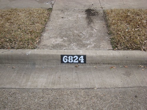 Curb Address Painting Project and Tips erin covert
