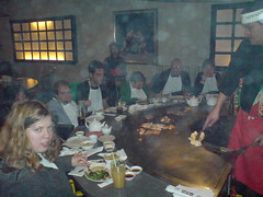Smoky teppanyaki evening at Shogun restaurant