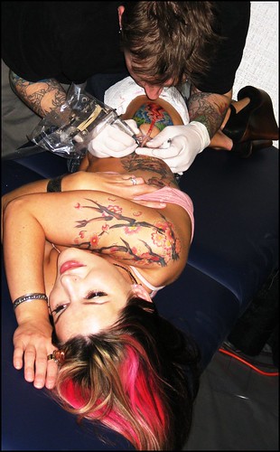 Tattoo Artist - Mike Barentine of Atomic Tattoo 