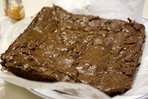 Cooling brownies