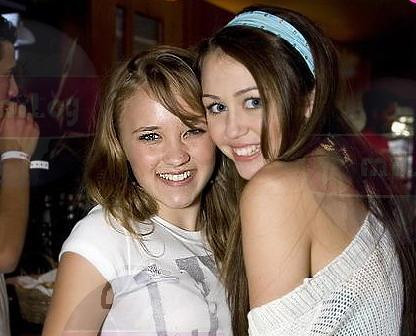 miley cyrus and emily osment together