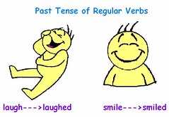 regular verbs cartoon