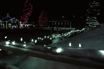 Light at Night - Upper Canada Village