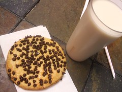 Horchata and cookie