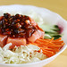 Jenny's hoedupbap (raw fish with rice and vegetables)