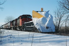 ICCN snow plow extra with 338 Wayne ILL by Mark LLanuza