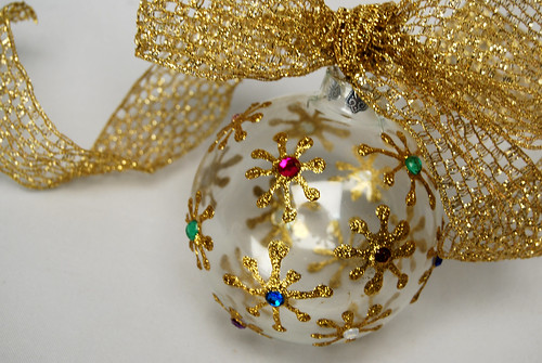 fanciful starburst ornament