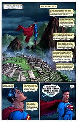 superman in MachuPicchu