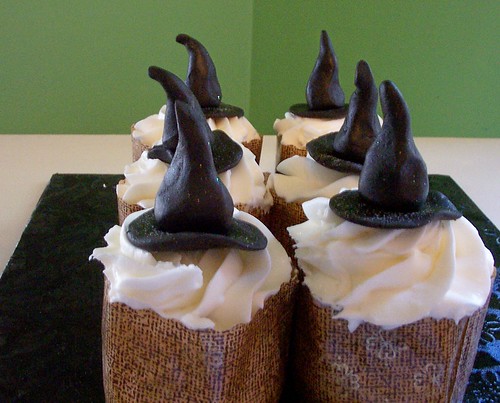 Witch hats cupcakes