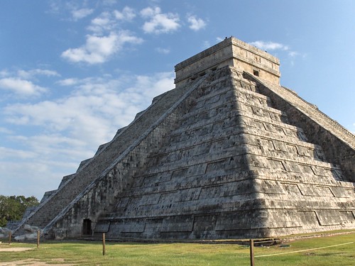 Castillo pirámide de Kukulcan en Chichén Itzá