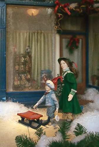 Macy's Department Store, in Saint Louis, Missouri, USA - Window Christmas display 2