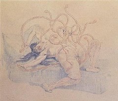 La Pieuvre (Octopus) by Félicien Rops