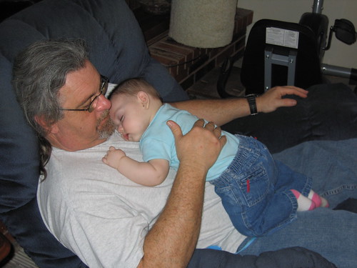 Grandpa Gary and sleeping beauty