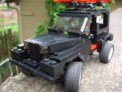 Lego 1990 Jeep Wrangler 3/4