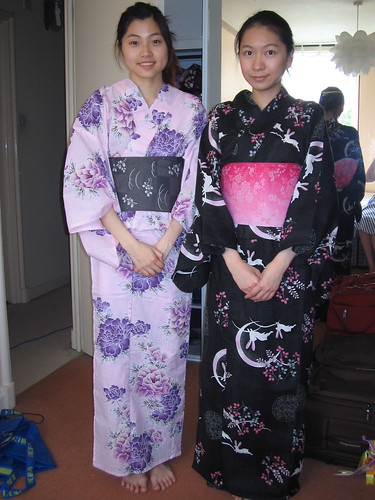 Carol and Jenny in yukata