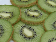 Juicy Sliced Kiwi Fruit