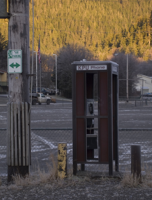 phone booth and 24 hour parking
