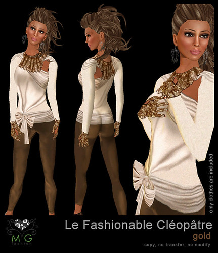 [MG fashion] Le Fashionable Cléopâtre (gold)