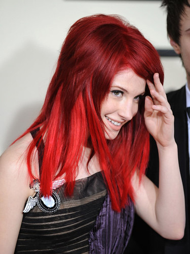 hayley williams red hair dye. Hayley Williams Red Carpet