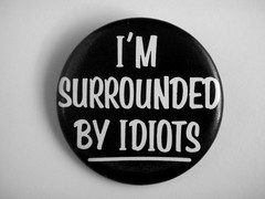 1983 I´m Surrounded By Idiots Pin