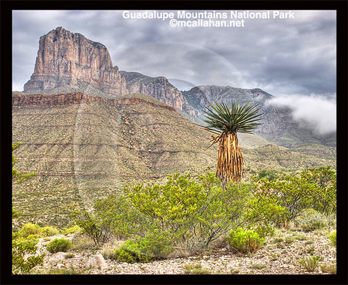 Guadalupe Mountains National Park. Guadalupe Mountains National Park, TX. 5 exposure HDR