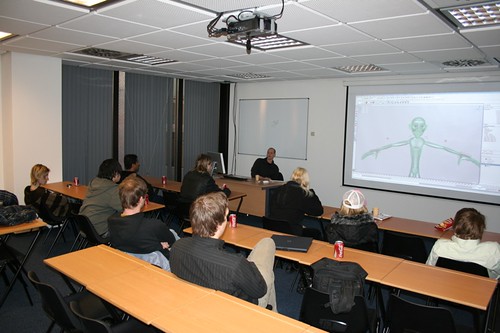 3D lecture for visiting Finnish students