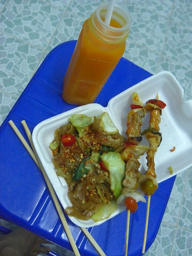 street food for dinner! yum =)
