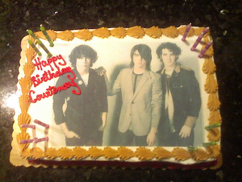 Birthday Cake 15th. brothers irthday cake!