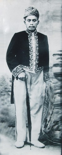 H. Muh Aruji P. Bermani Ulu gelar Pangeran Tiang Alam 1910