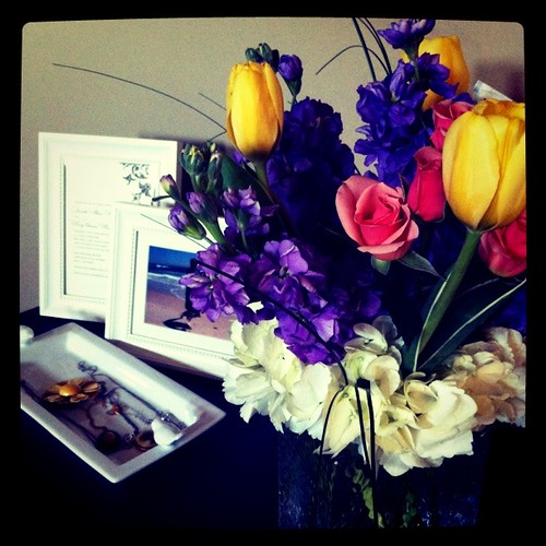 Mother's Day flowers from my boys :)