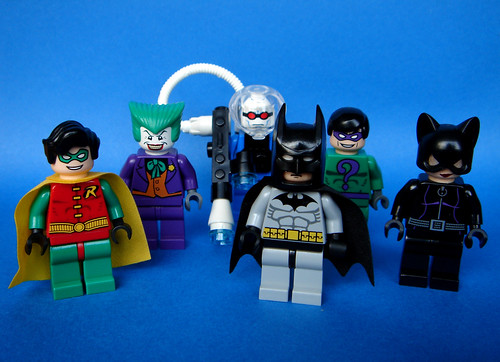 LEGO Batman Minifigures by Archangeli.