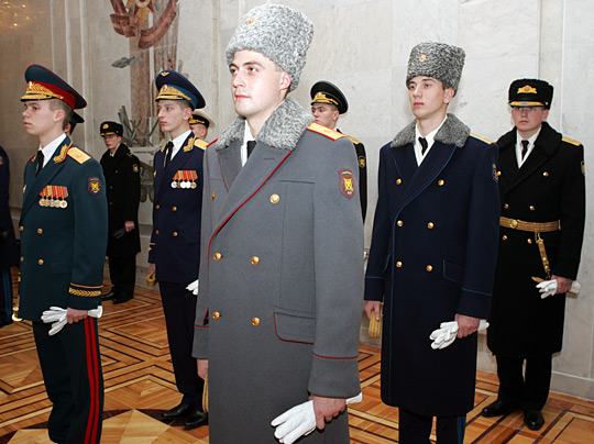 In Russian Military Uniforms 57