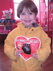 Rock Candy gummy heart