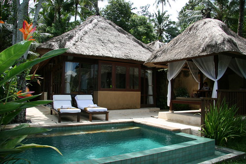 Valley pool villa at Komeneka Resort Bali