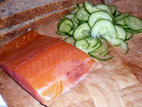 Frank Hederman Smoked Salmon and Pickled Cucumber
