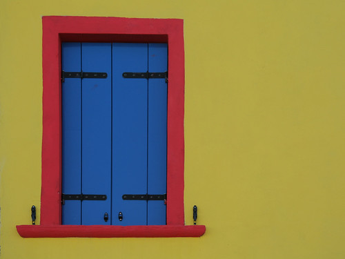Colorful Burano window
