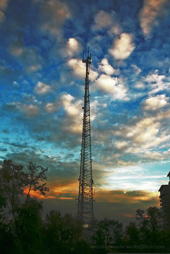 television transmission tower