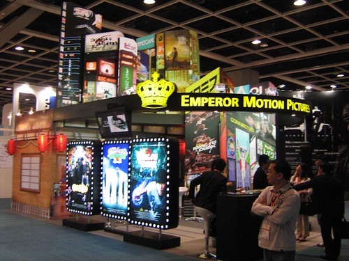 Emperor Motion Pictures booth