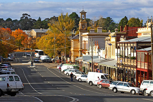 Beechworth, Victoria, Australia, Ford Street, autumn IMG_9901_Beechworth