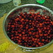 Vegan Cranberry Upside-Down Cake - setting up eventual topping