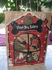 three dog bakery bag